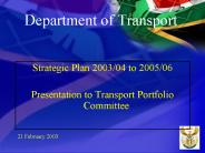 Department of Transport