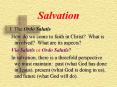 I' The Ordo Salutis PowerPoint PPT Presentation