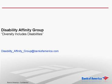 Disability Affinity Group
