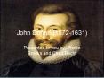 John Donne 15721631 PowerPoint PPT Presentation