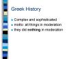 Greek History PowerPoint PPT Presentation