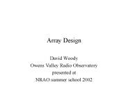 Array Design