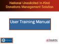 National Unsolicited InKind Donations Management Solution PowerPoint PPT Presentation