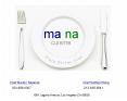 mana cuisine PowerPoint PPT Presentation