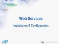 Web Services Installation PowerPoint PPT Presentation