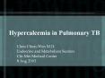 Hypercalcemia in Pulmonary TB PowerPoint PPT Presentation