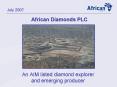 African Diamonds PLC
