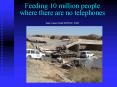 Feeding 10 million people where there are no telephones Peter Casier Chief FITTEST, WFP PowerPoint PPT Presentation