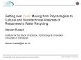Getting over Yuck: Moving from Psychological to Cultural and Sociotechnical Analyses of Responses to PowerPoint PPT Presentation