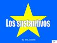 Los sustantivos PowerPoint PPT Presentation
