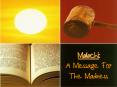 Malachi: A Message For The Madness PowerPoint PPT Presentation
