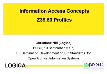 Christiane Nill Logica