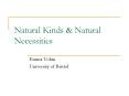 Natural Kinds PowerPoint PPT Presentation