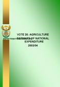 VOTE 26: AGRICULTURE PowerPoint PPT Presentation