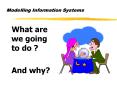Modelling Information Systems PowerPoint PPT Presentation