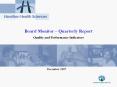 Board Monitor Quarterly Report PowerPoint PPT Presentation