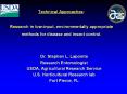 Technical Approaches: Research in lowinput, environmentally appropriate methods for disease and inse PowerPoint PPT Presentation