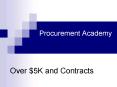 Procurement Academy PowerPoint PPT Presentation