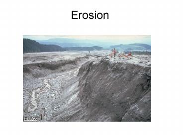 Erosion