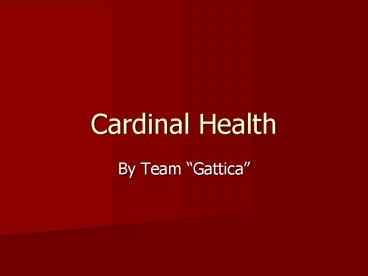 Cardinal Health