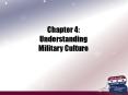 Chapter 4: Understanding Military Culture PowerPoint PPT Presentation