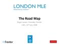 The Road Map PowerPoint PPT Presentation