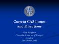 Current CAS Issues and Directions PowerPoint PPT Presentation