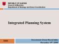 Integrated Planning System PowerPoint PPT Presentation