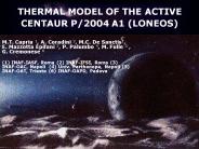 THERMAL MODEL OF THE ACTIVE CENTAUR P2004 A1 LONEOS