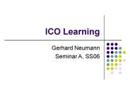 ICO Learning