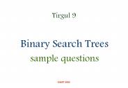 Tirgul 9