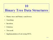10 Binary Tree Data Structures