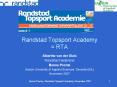 Randstad Topsport Academy RTA PowerPoint PPT Presentation