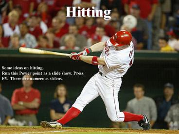 Hitting