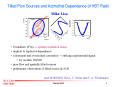 Tilted Pion Sources and Azimuthal Dependence of HBT Radii PowerPoint PPT Presentation