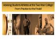 Advising StudentAthletes at the TwoYear College: From Practice to the Finals PowerPoint PPT Presentation