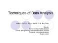 Techniques of Data Analysis PowerPoint PPT Presentation