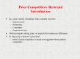 Price Competition: Bertrand Introduction PowerPoint PPT Presentation