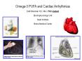 Omega-3 PUFA and Cardiac Arrhythmias PowerPoint PPT Presentation