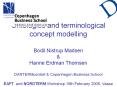 Ontologies and terminological concept modelling PowerPoint PPT Presentation