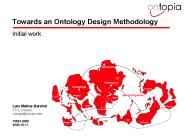 Towards an Ontology Design Methodology