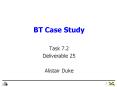 BT Case Study PowerPoint PPT Presentation