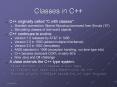 Classes in C PowerPoint PPT Presentation