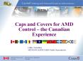 Caps and Covers for AMD Control the Canadian Experience PowerPoint PPT Presentation