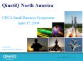 QinetiQ North America PowerPoint PPT Presentation