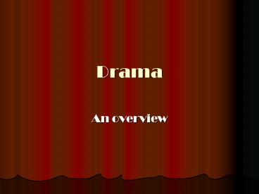 Drama