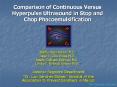 Comparison of Continuous Versus Hyperpulse Ultrasound in Stop and Chop Phacoemulsification PowerPoint PPT Presentation