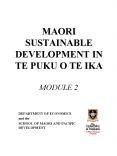 MAORI SUSTAINABLE DEVELOPMENT IN TE PUKU O TE IKA MODULE 2 PowerPoint PPT Presentation