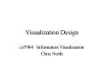 Visualization Design PowerPoint PPT Presentation