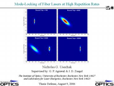 ModeLocking of Fiber Lasers at High Repetition Rates